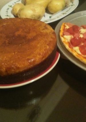 Una foto de Pastel imposible