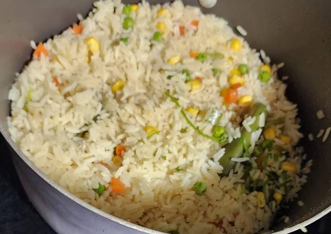 Arroz Blanco diferente fácil y delicioso Receta de Nancy Estrada- Cookpad