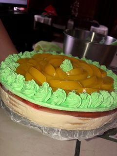 Una foto de Pastel de tres leches con galleta María