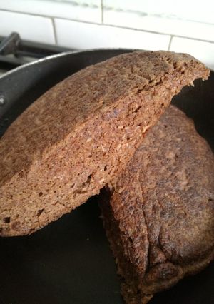 Una foto de Brownie falso Grez, sin horno