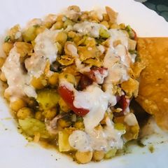 A picture of Chana chaat.