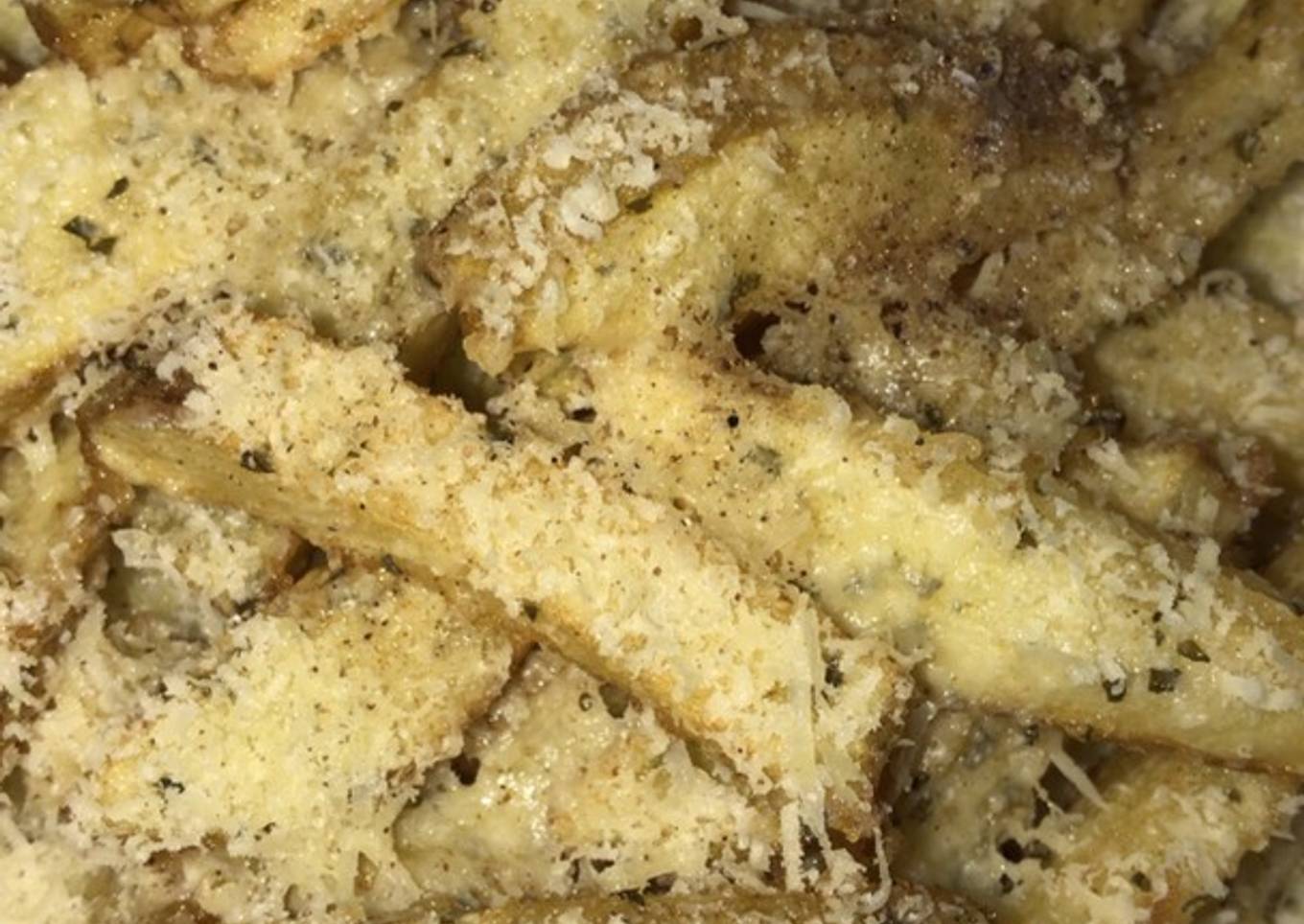 Potato Wedges with Parmesan Cheese