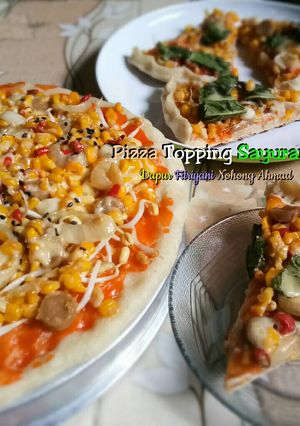 Foto resep 🍕🌽 Pizza Teflon Topping Sayuran ala Dapur Fitri🌽🍕