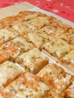 Una foto de Pizza