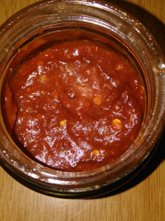A picture of Homemade pizza sauce.