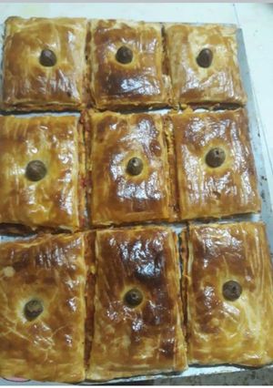 صورة لوصفة بيتزا كوفار بالعجينة المورقة