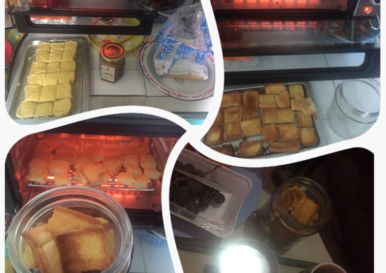 Roti garing manis ala jessi