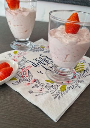 Une photo de °Mousse aux fraises°
