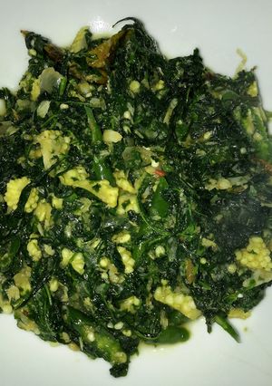Foto resep Tumis daun singkong (praktis dan enak)