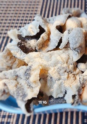 Hình của món Snack RONG BIỂN lắc phô mai giòn ngon.