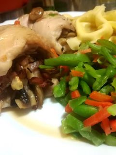 Foto de Coxas de Frango Recheadas