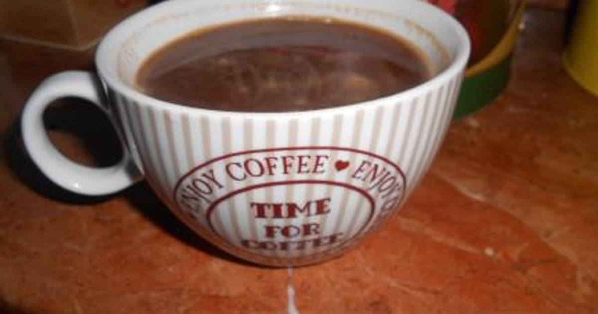 Light beverage with cocoa powder and Greek coffee Recipe by Cookpad