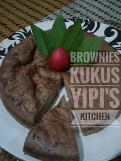 Foto resep BROWNIES KUKUS no mixer no coklat bubuk