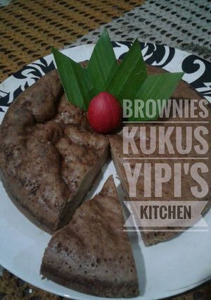 Foto resep BROWNIES KUKUS no mixer no coklat bubuk