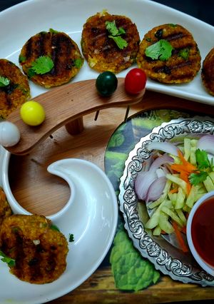 A picture of Little Millet Kebab.