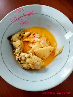 Foto resep Gulai ayam rebung