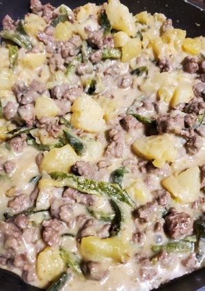 Una foto de Bistec poblano