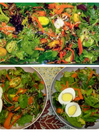 Easy Steps Prepare Recipes Protein Power Salad the So Delicious Can Pamper Your Tongue.
