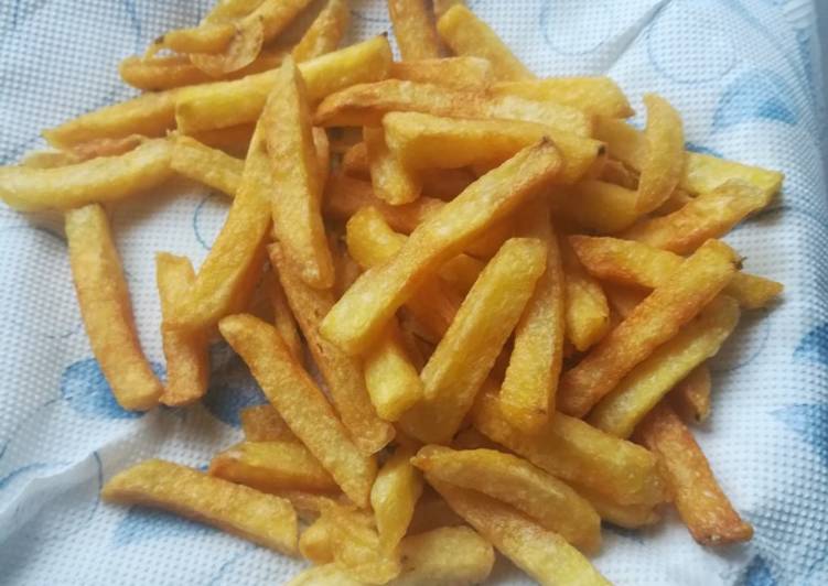 Simple Way to Prepare Ultimate Crispy French Fries