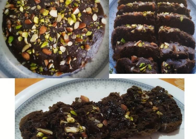 Step-by-Step Guide to Make Homemade Wheat dry fruit chocolate cake