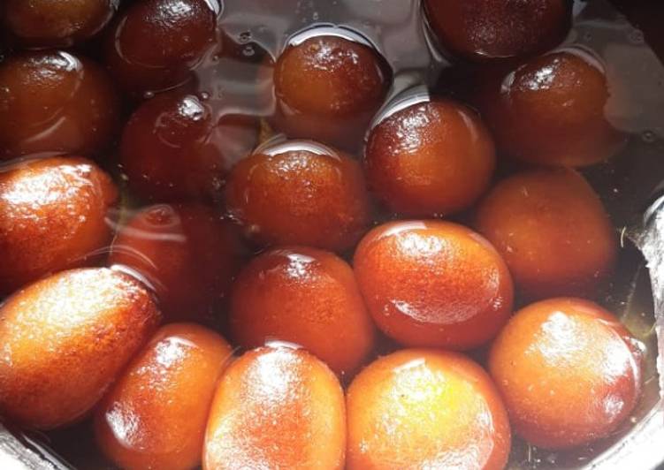 Recipe of Quick Bread gulab jamun