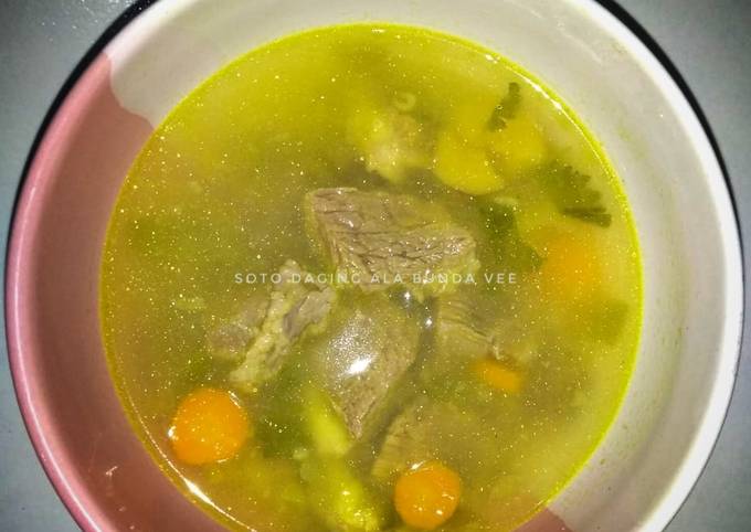 Resep Soto daging, Lezat