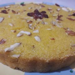 A picture of #mango cranberry cake.