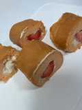 Air Fryer Cake Roll (with Homemade Whipped Cream)