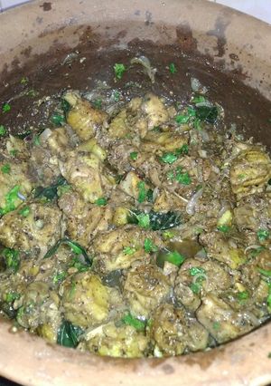நாட்டுகோழி மிளகு வறுவல் (Naatu Kozhi Milagu Varuval Recipe in Tamil) செய்முறை முக்கிய புகைப்படம்