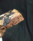 Oreo and walnut brownies
