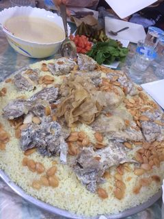 صورة لوصفة منسف اردني