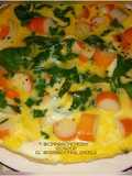 Kani (Imitation Crab) Omelet