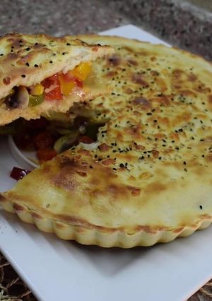 صورة لوصفة الفطيرة التركية