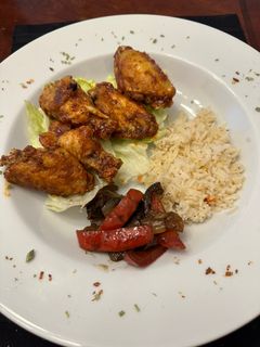 A picture of Korean Style Chicken Wings.