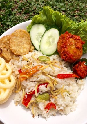 Foto resep Nasi Liwet Rice Cooker