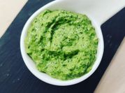 A picture of parsley or herbs