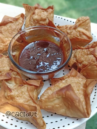 Langkah Gampang Membuat Resep  Pangsit Goreng Tahu yang Lezat, Lezat