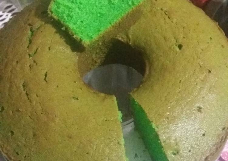 Bolu pandan simple,super empuk