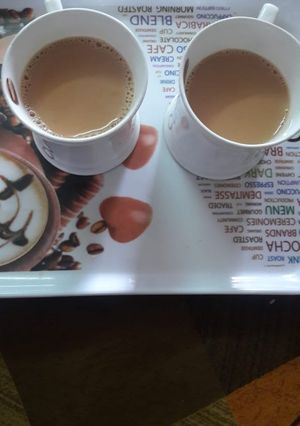 A picture of Masala tea.