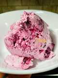 Soft Blueberry Ice Cream!