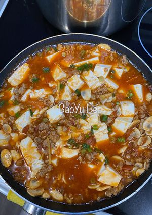 Hình của món Đậu hũ sốt cà thịt bằm theo cách của tui ^^.