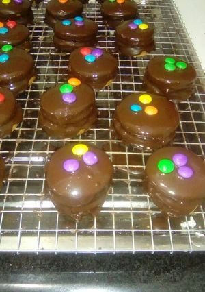 Una foto de Alfajores de roklets