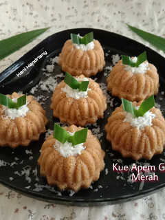 Foto resep Kue Apem Gula Merah
