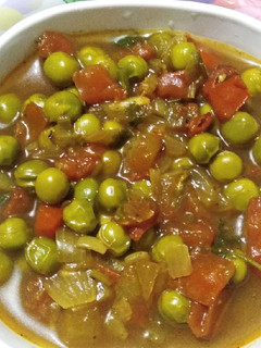 मटर भाजी (Matar bhaji recipe in Hindi) रेसिपी मुख्य फोटो