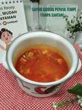Sayur Godog Pepaya Tempe (Tanpa Santan)