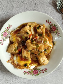 Foto resep Telur Ceplok Saus Tiram