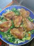 Pollo con vegetales a la Mario, s