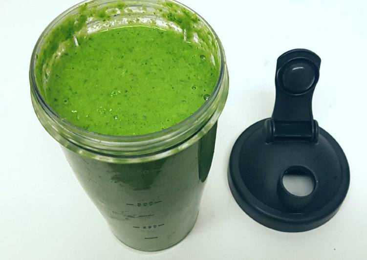 Smoothie verde y rico 100%