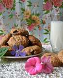 Galletas de avena,coco y pasas de uva🌷