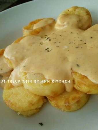 Langkah Gampang Menyiapkan Resep Tofu saus telur asin yang Sempurna Anti Ribet, Uenak Banget